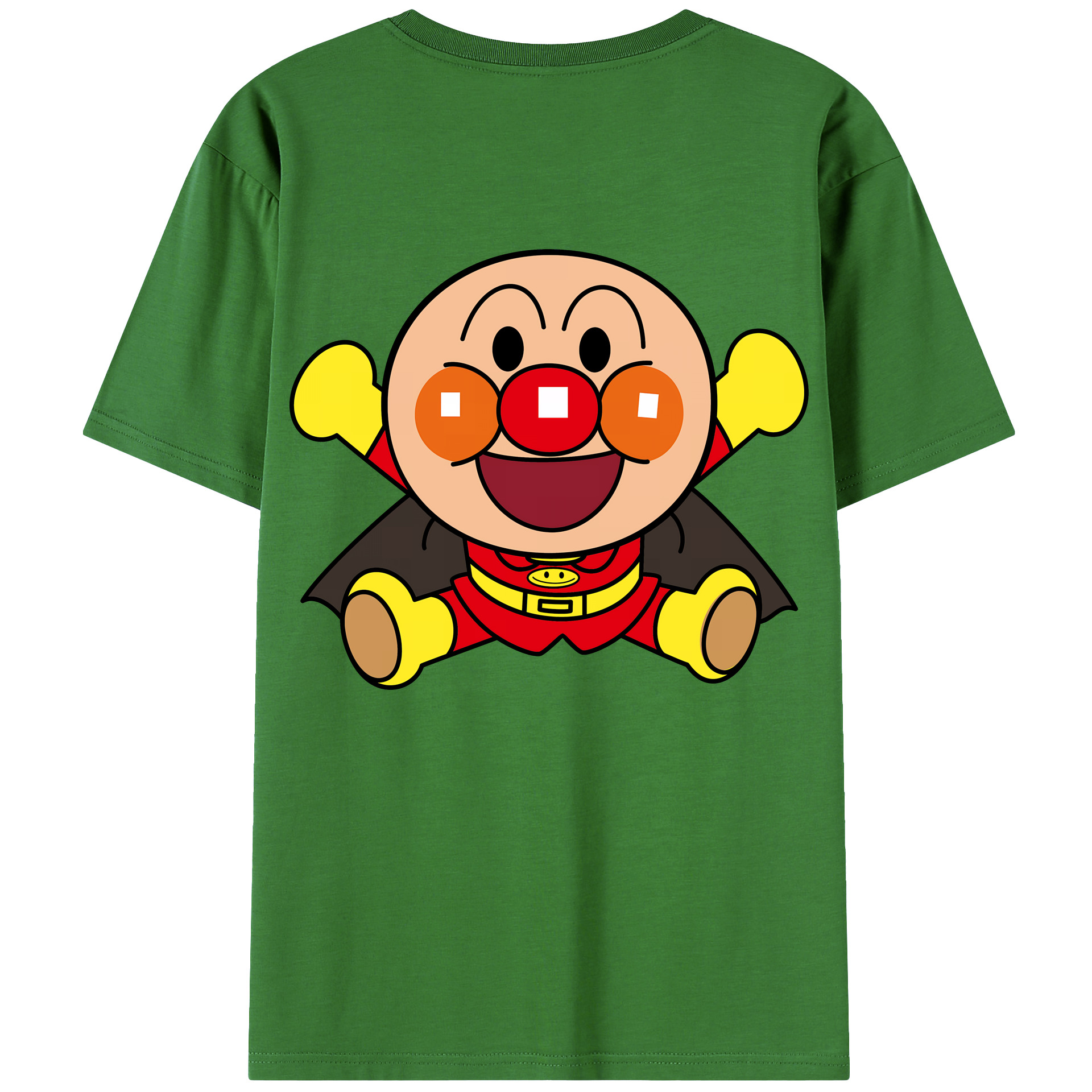 （画像用） アンパンマン Anpanman レディース半袖Tシャツ(バックプリント)